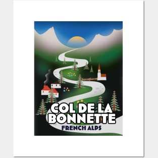 Col de la Bonette, france Posters and Art